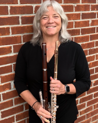 Pictured is flutist and USA faculty Dr. Andra Bohnet. data-lightbox='featured'