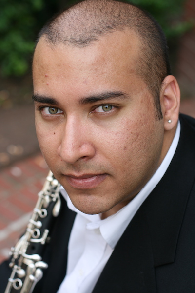 Pictured is guest faculty clarinetist Victor Chavez. data-lightbox='featured'