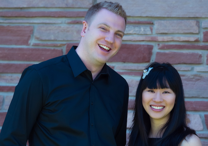 Pictured is the flute and piano duo of Cobus du Toit and Doreen Lee.