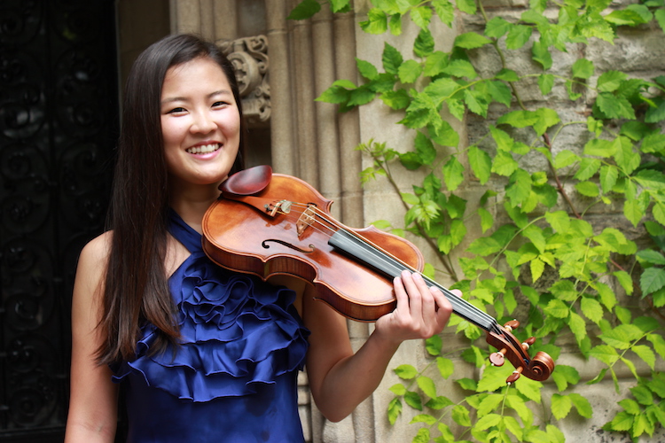 Pictured is USA faculty violinist Grace Kim. data-lightbox='featured'