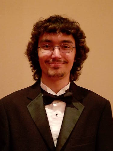 Pictured is pianist and composition major Peter Kohrman