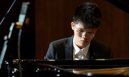 Pictured is Guest Faculty Pianist Dr. Lewei He.