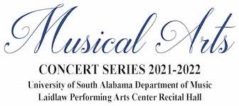 Pictured is the USA Musical Arts Concert Series logo for the 2021-2022 season.