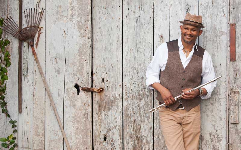 Pictured is guest flutist Michael Morton. data-lightbox='featured'