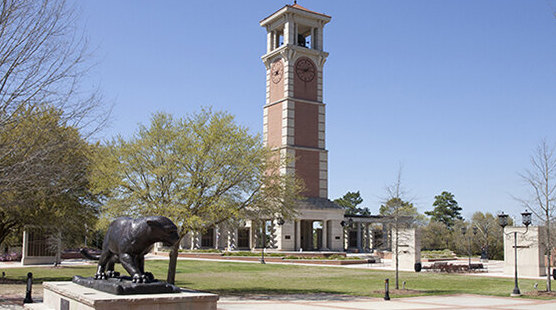 Pictured is the stately Moulton Tower on the University of South Alabama campus. data-lightbox='featured'