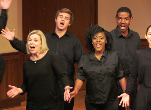 USA Opera Theatre students in performance