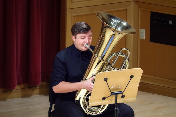 Pictured is tubist Mark Sayler. data-lightbox='featured'
