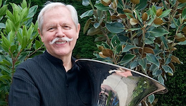 Pictured is tubist Jim Self.