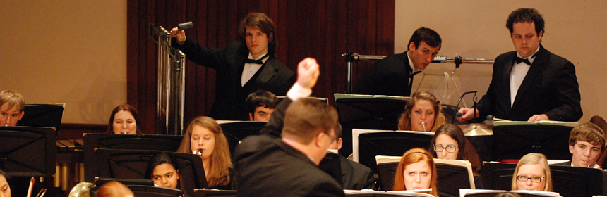 read story, USA Symphony Band Fall Concert November 10