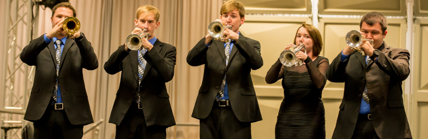 read story, USA Trumpet Department Student Recital December 1 