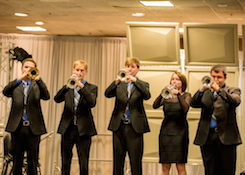 trumpet image links to studio recital, november 30