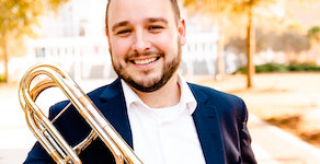 Arie VandeWaa, USA Faculty Trombone Recital Feb. 8