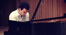 Pictured is collaborative pianist Shalva Vashakashvili.