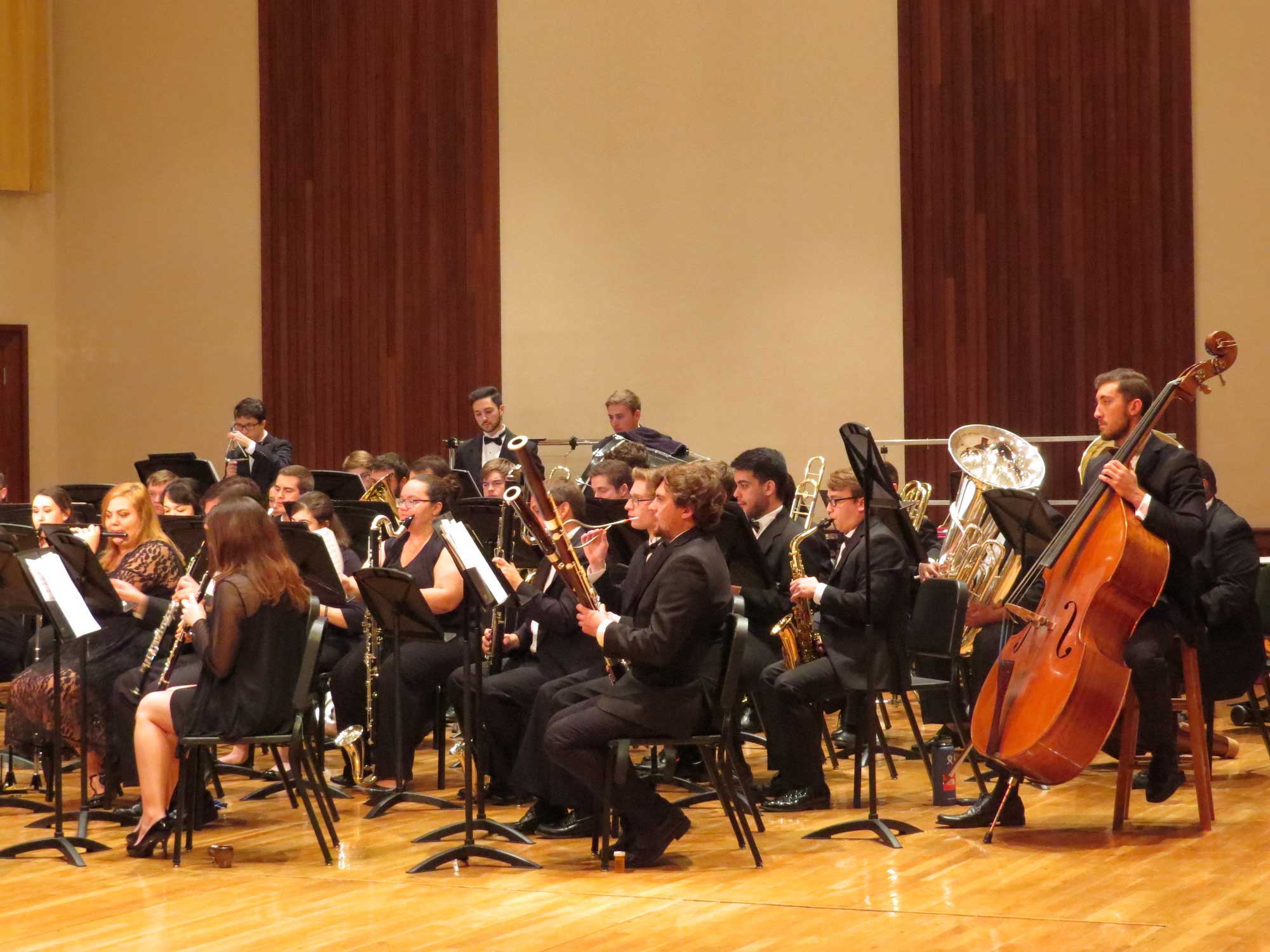 USA Wind Ensemble on Stage