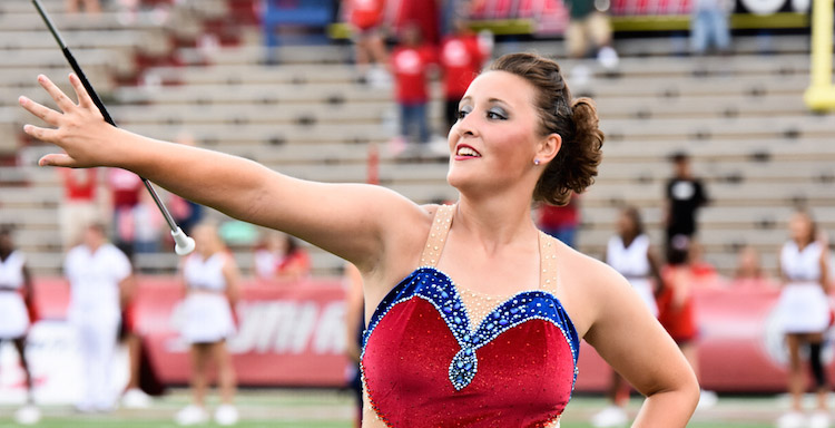 Taylor Meckley, JMB Feature Twirler