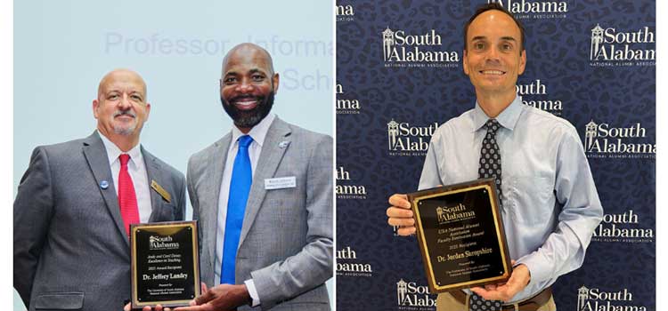 Two School of Computing Faculty Members receive USANAA Awards