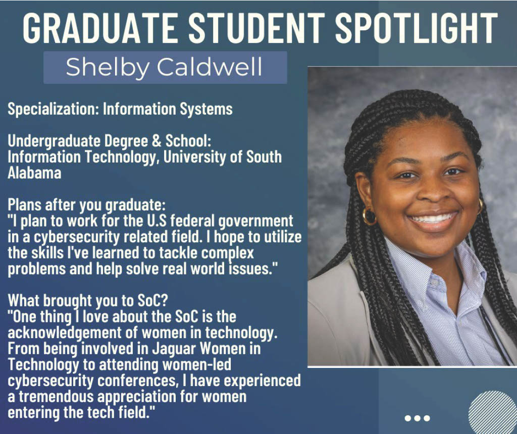 Graduate Student Spotlight - Shelby Caldwell data-lightbox='featured'