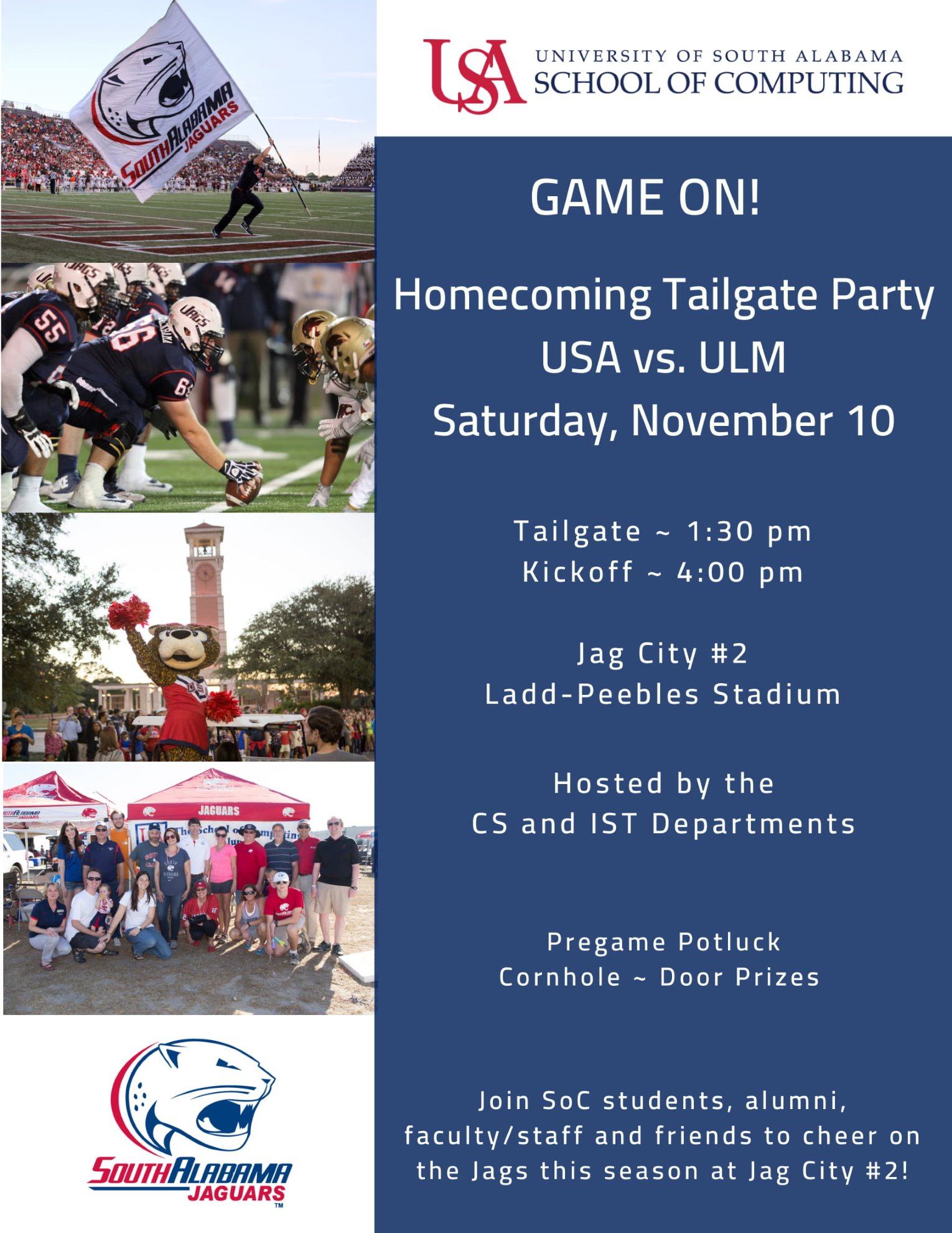USA SoC Tailgate Party