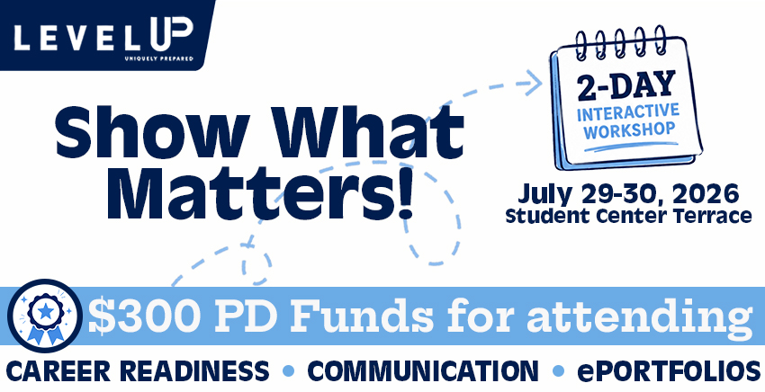 South to Host "Show What Matters!" Workshop on Career Readiness and ePortfolios