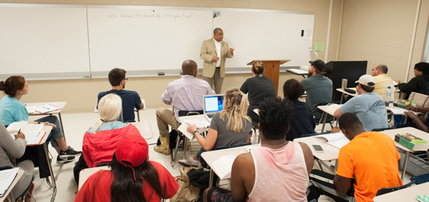 University of South Alabama classroom