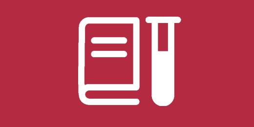 Book and Lab Beaker Icon
