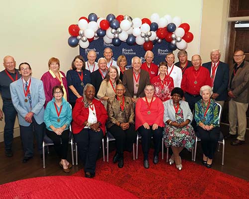 Golden Jaguars group image at the 2022 reunion.