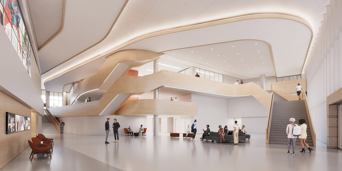 New College of Medicine building lobby