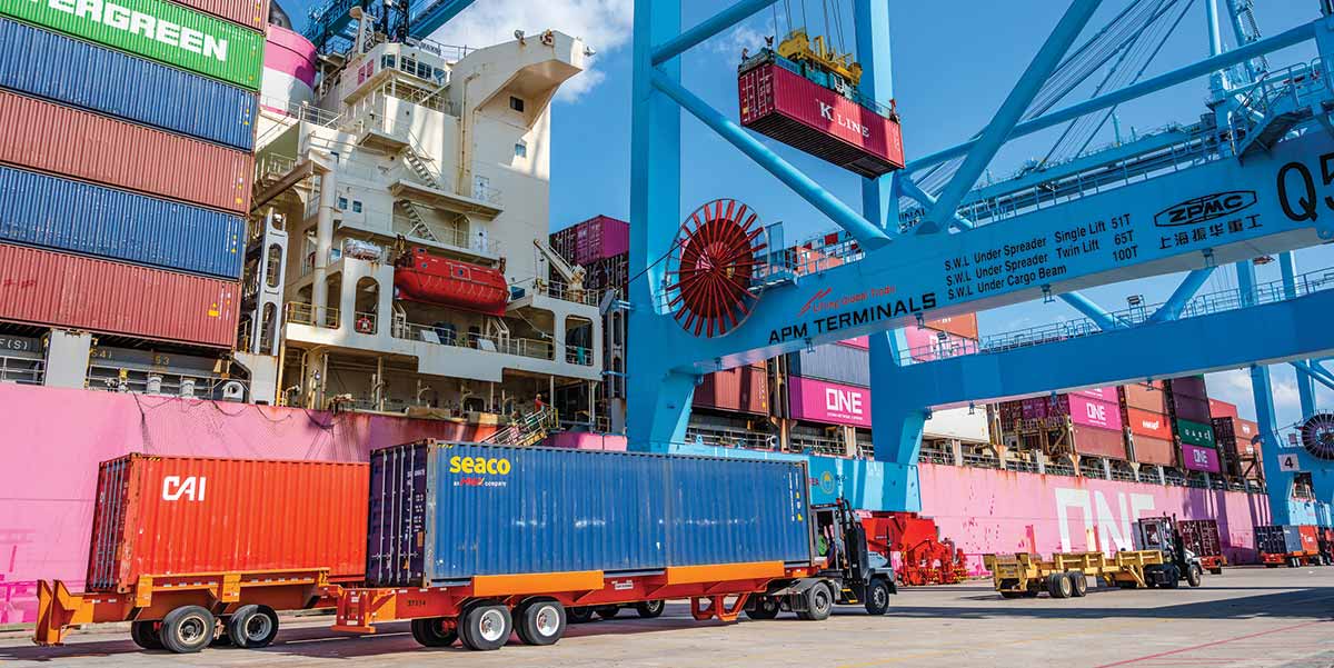 Mobile port APM Terminals