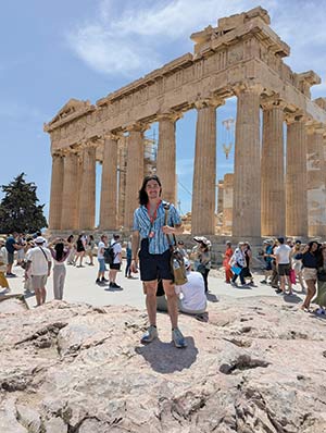 Jason Conrad at Parthenon