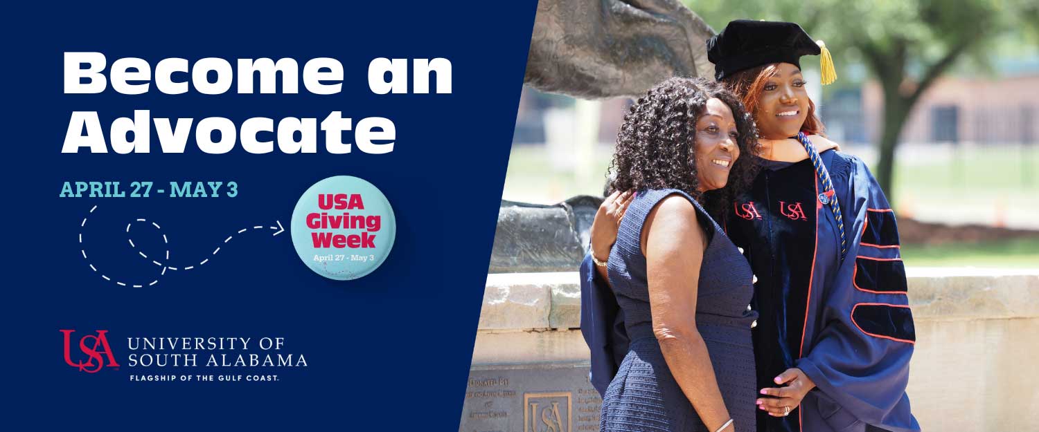 Become an advoctae April 27 - May 3 USA Giving Week