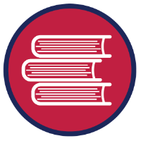 stacked books icon