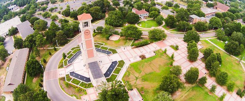 Ariel View of Campus