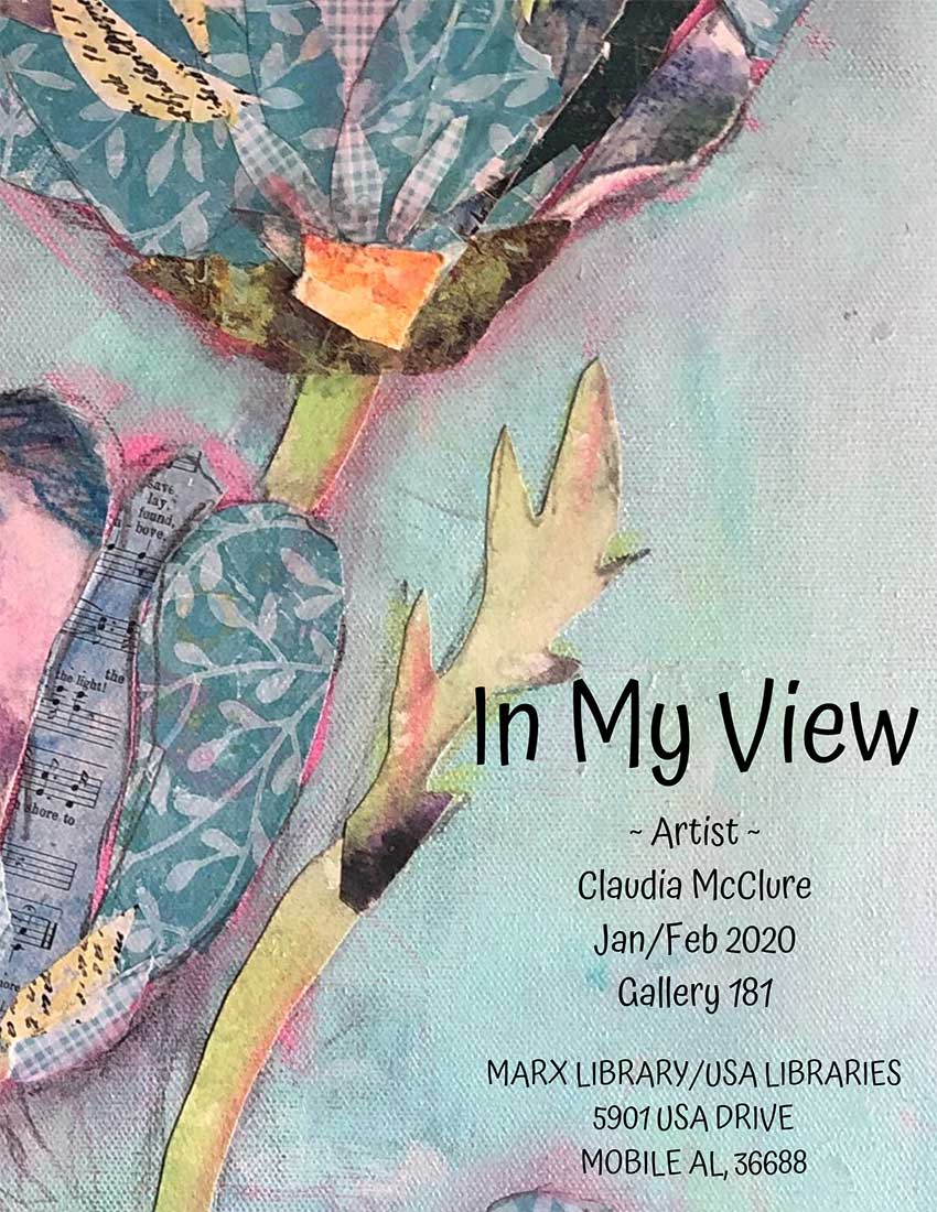 In My View Artist, Claudia McClure