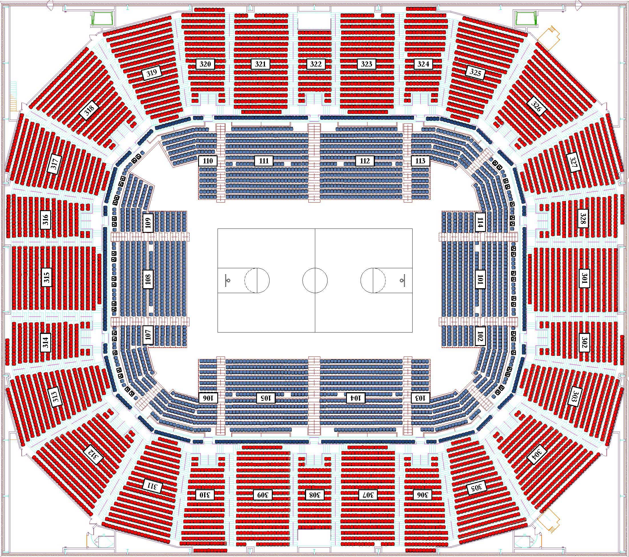 Mitchell Stadium Seating Chart