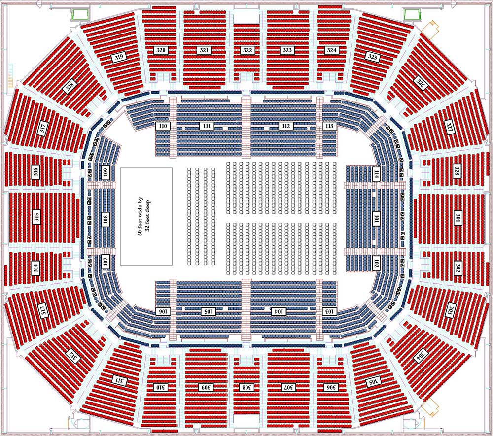 Usa Mitchell Center Seating Chart