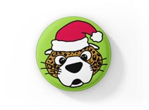 Holiday Southpaw button