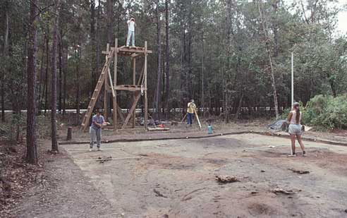 French house site at Old Mobile 