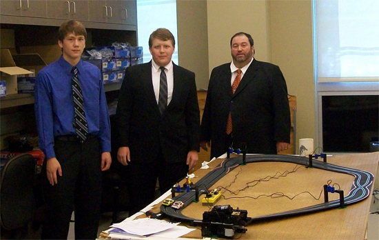 Patrick Poirson, Ellis Hicks and Dr. Michael