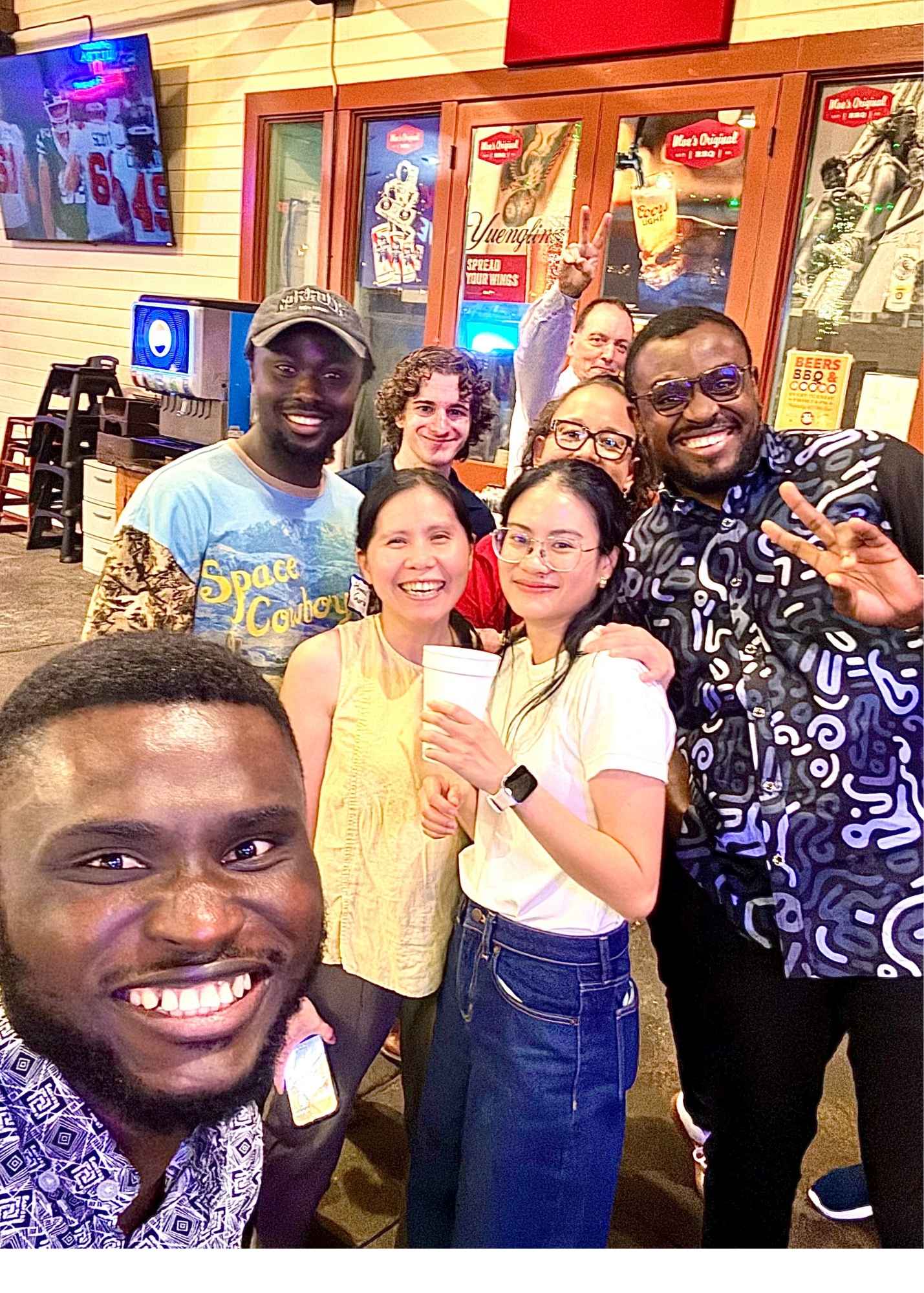 Group of graduate students