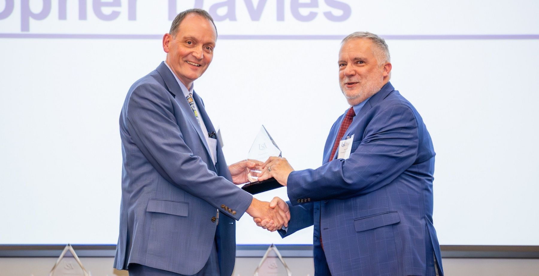 Davies Honored at Research & Technology Showcase