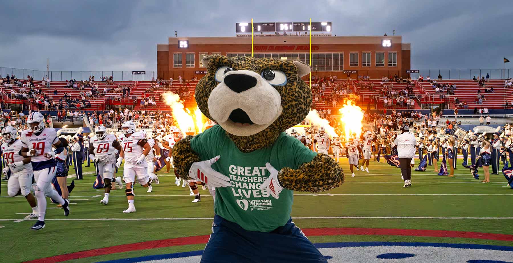 South Alabama to Celebrate Educators During Extra Yard for Teachers Week