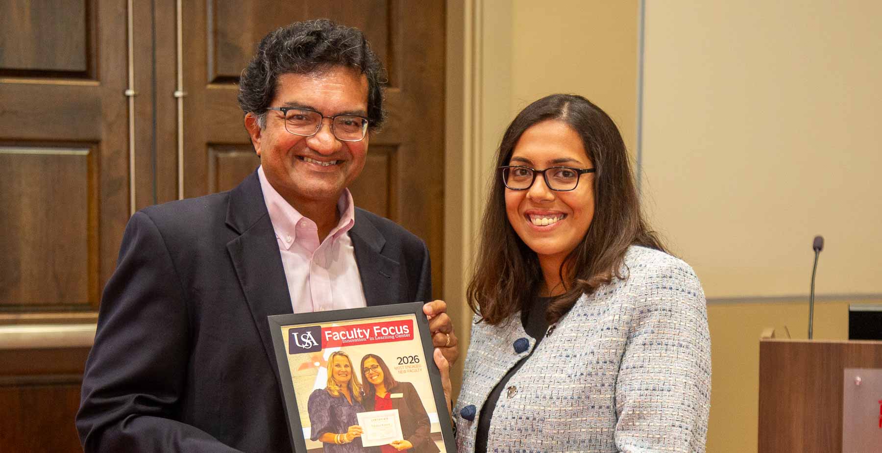 Dr. Mohini Kamra receives ILC new faculty award
