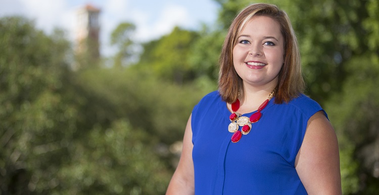 Kinsley Knapp, a nursing student, received two scholarships to attend what’s considered one of America’s premier conferences for college women, the National Conference for College Women Student Leaders.