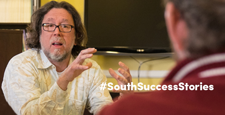 All roads lead South for Tom Franklin. The New York Times best-selling writer earned USA undergraduate and graduate degrees, taught at the University and will return in March as part of a visiting writers series.