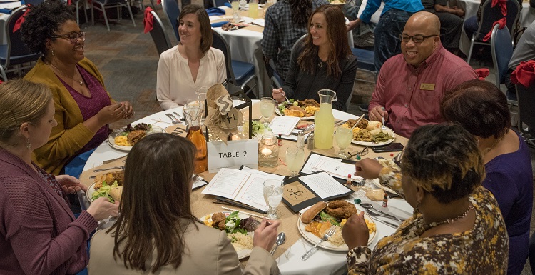 The annual Soul Food Luncheon, sponsored by the Office of Multicultural Affairs, kicked off a month of events celebrating Black History Month. 