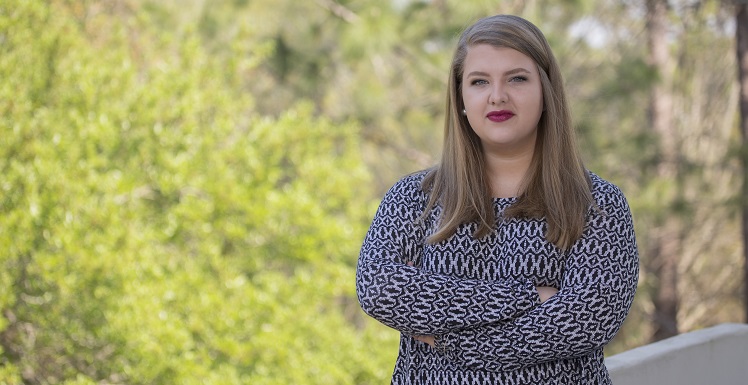 Sophomore Anisa Heilman, whose parents are deaf, has co-authored a bill under consideration in the Alabama legislature addressing deaf and hard of hearing language opportunities for children. data-lightbox='featured'