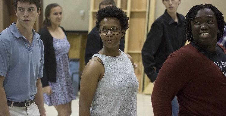 USA students rehearse for the 2017 'La Vie Parisienne Operetta,' which will take place April 21-23.