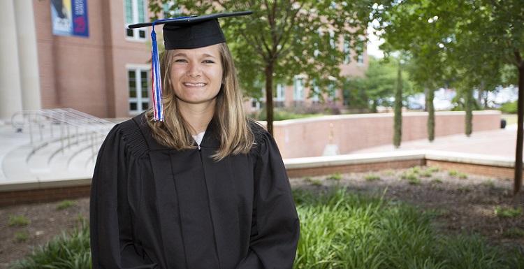 Mikayla Walters will return to South to earn a master’s degree in chemical engineering: “I love learning and I am eager to learn all I can in my field.”