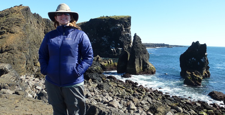 Dr. Carol Sawyer, an associate professor of earth sciences, visited Iceland this summer as part of a multi-year project examining various aspects of cold environment land forms, 
