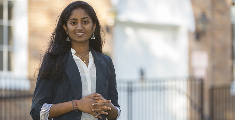 Monica Sai Pasala, a biomedical sciences major from Birmingham, recently won the best poster award at the National Collegiate Honors Council conference in Atlanta.